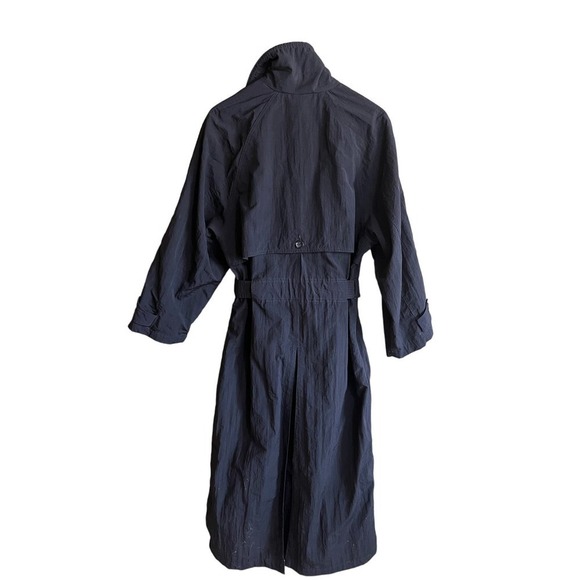 Rapport black lightweight trench coat womens size - Picture 2 of 15
